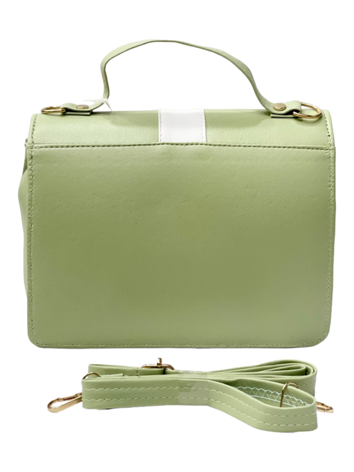 Green stylish sling bag