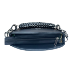 Black solid graceful sling bag