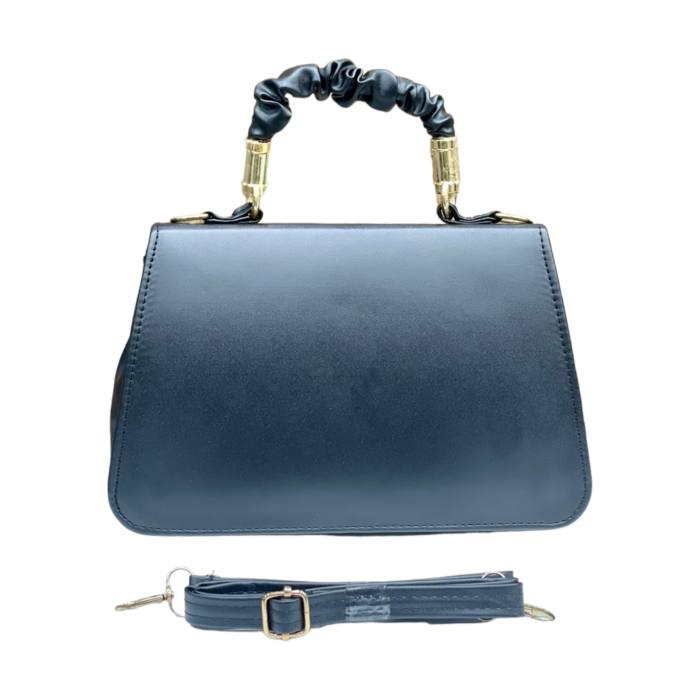Black solid ravishing sling bag